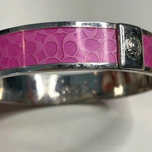 COACH Pink Bangle